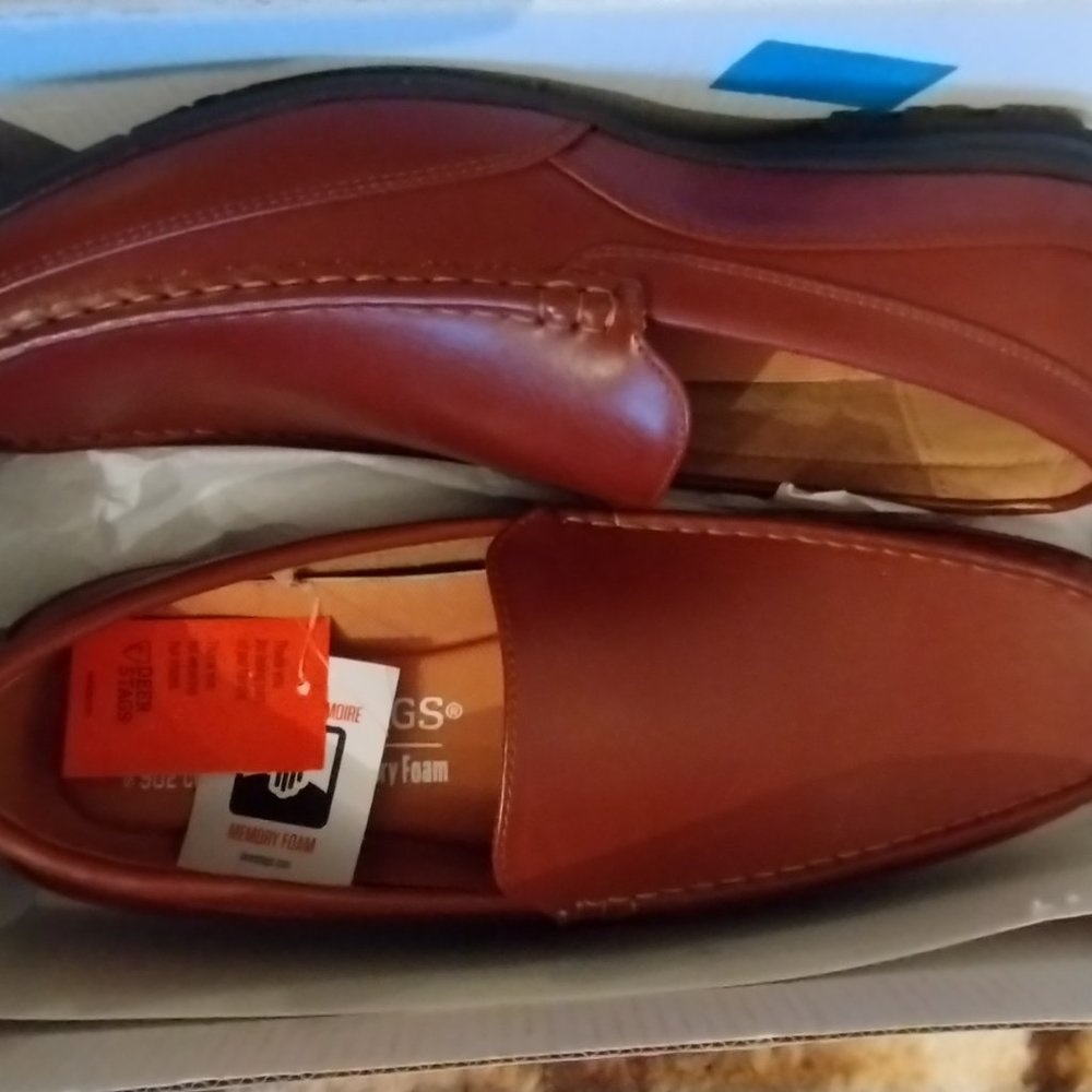 Deer Sags Vegan Comfort Driving Memory Foam Loafers Size 9 1/2 - Picture 4 of 8